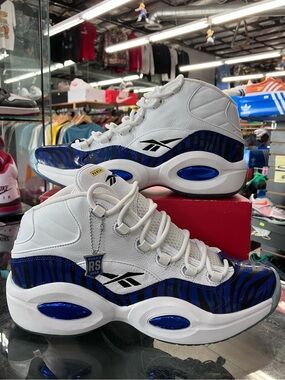 Reebok Question Mid Panini Tiger Prizm Size 13